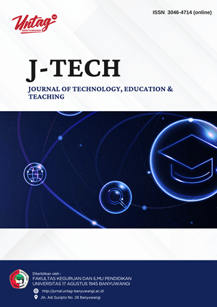 View Vol. 2 No. 1 (2025): JOURNAL OF TECHNOLOGY, EDUCATION & TEACHING (J-TECH)